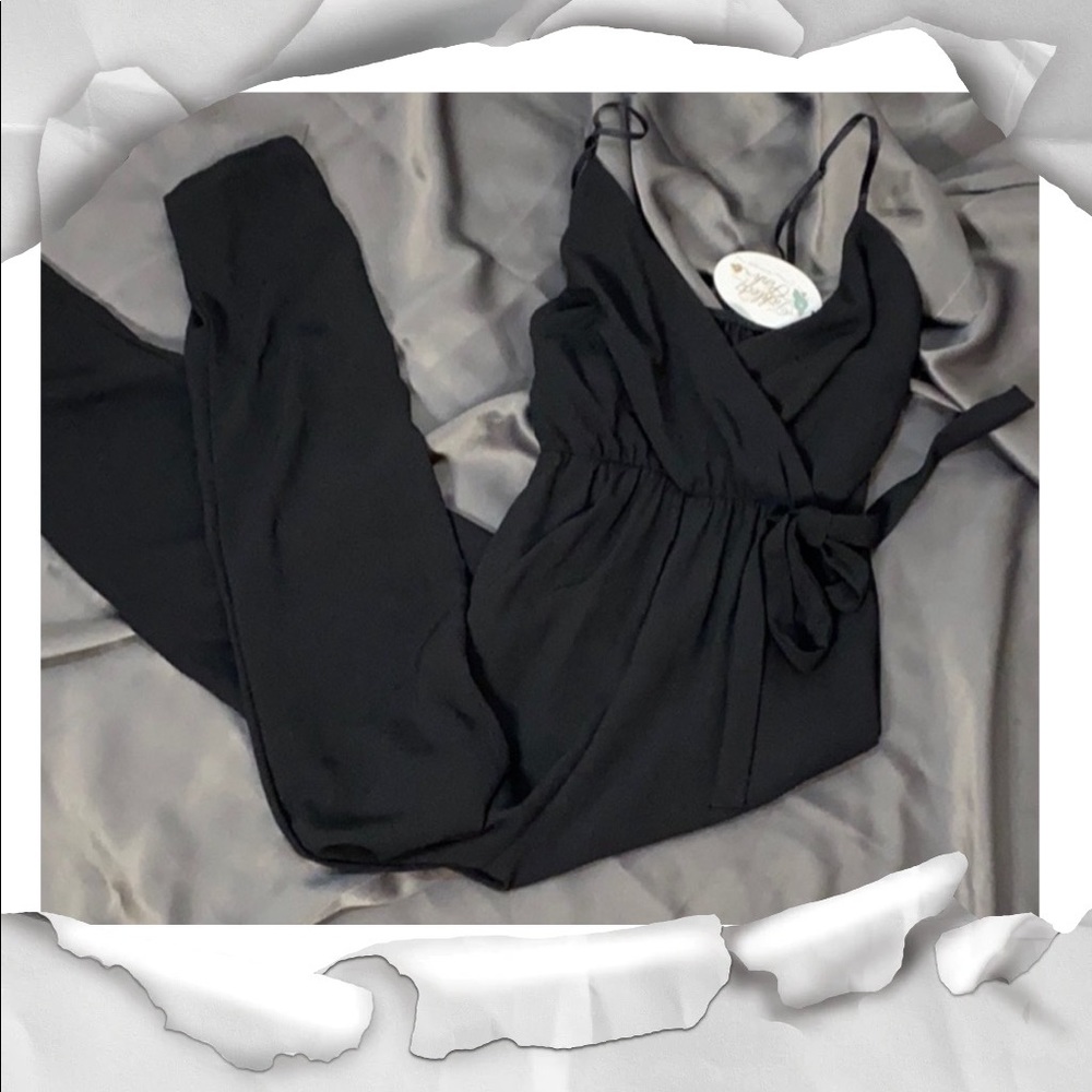 Brand new black romper w tags